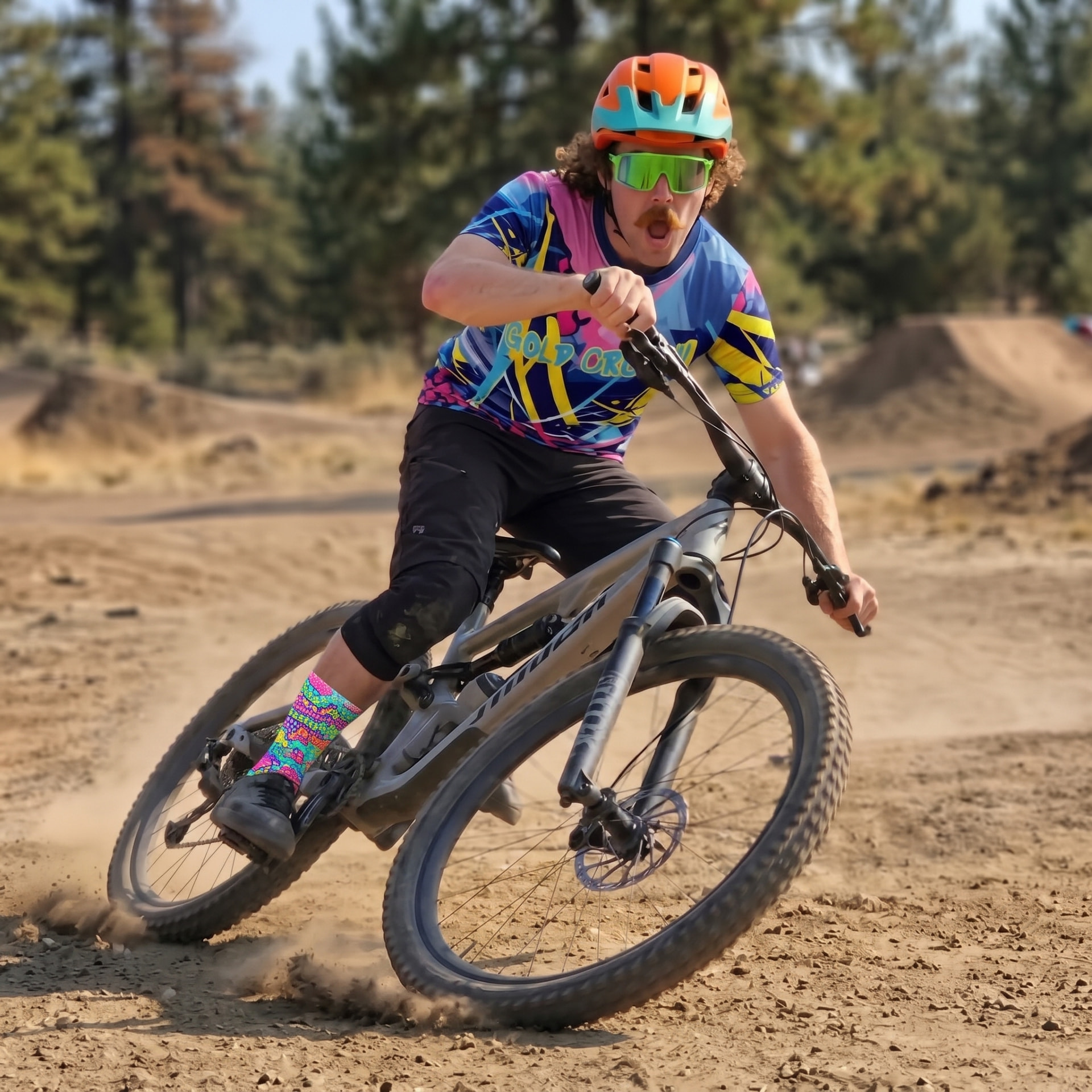 Dirt — MTB helmets and jerseys